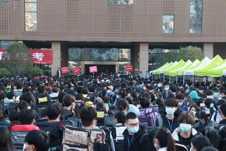 2022年普通高校招生艺术类专业全区统一考试（Beat365官方网站考点）顺利开考